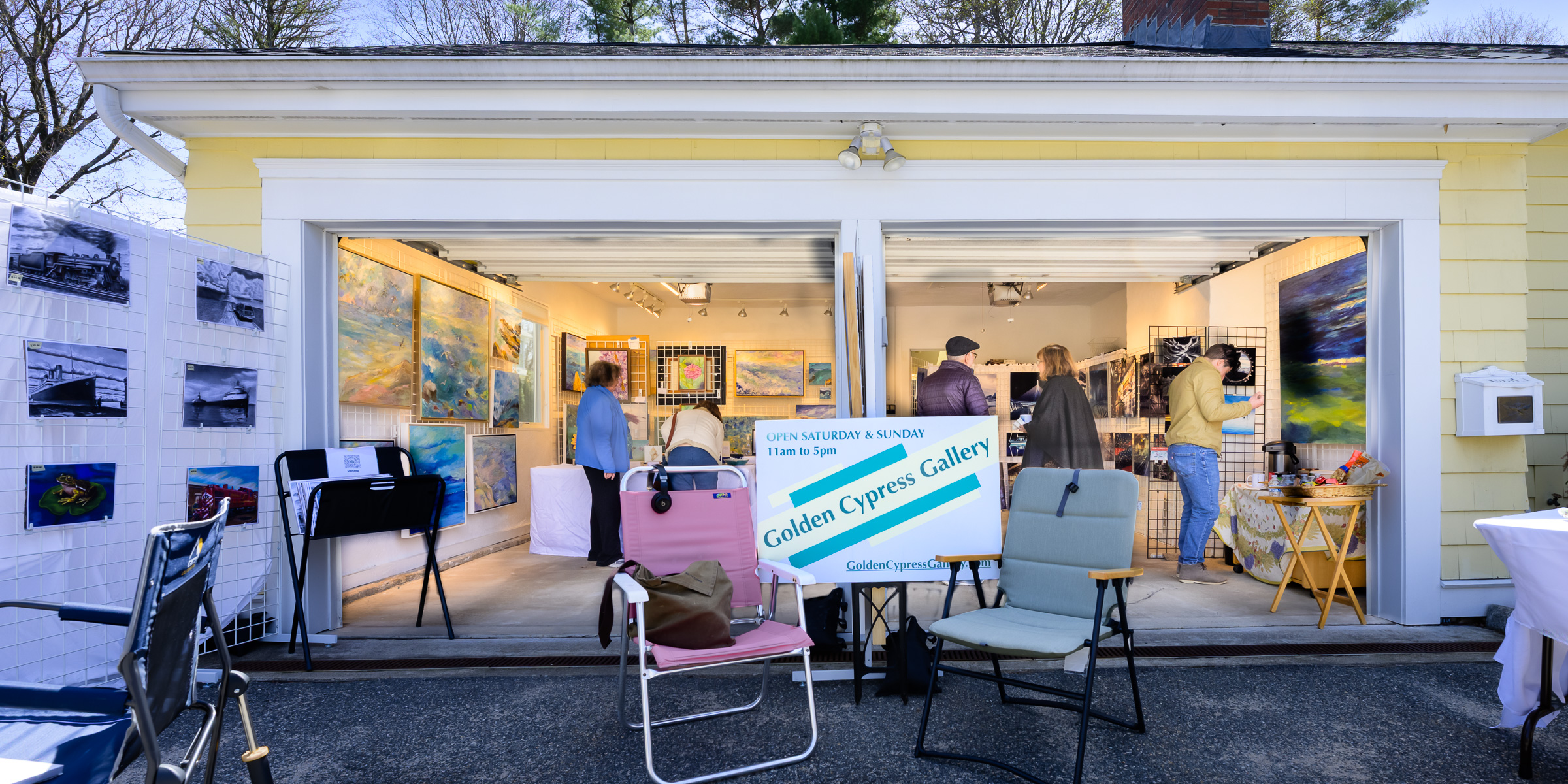 The Gallery's garage