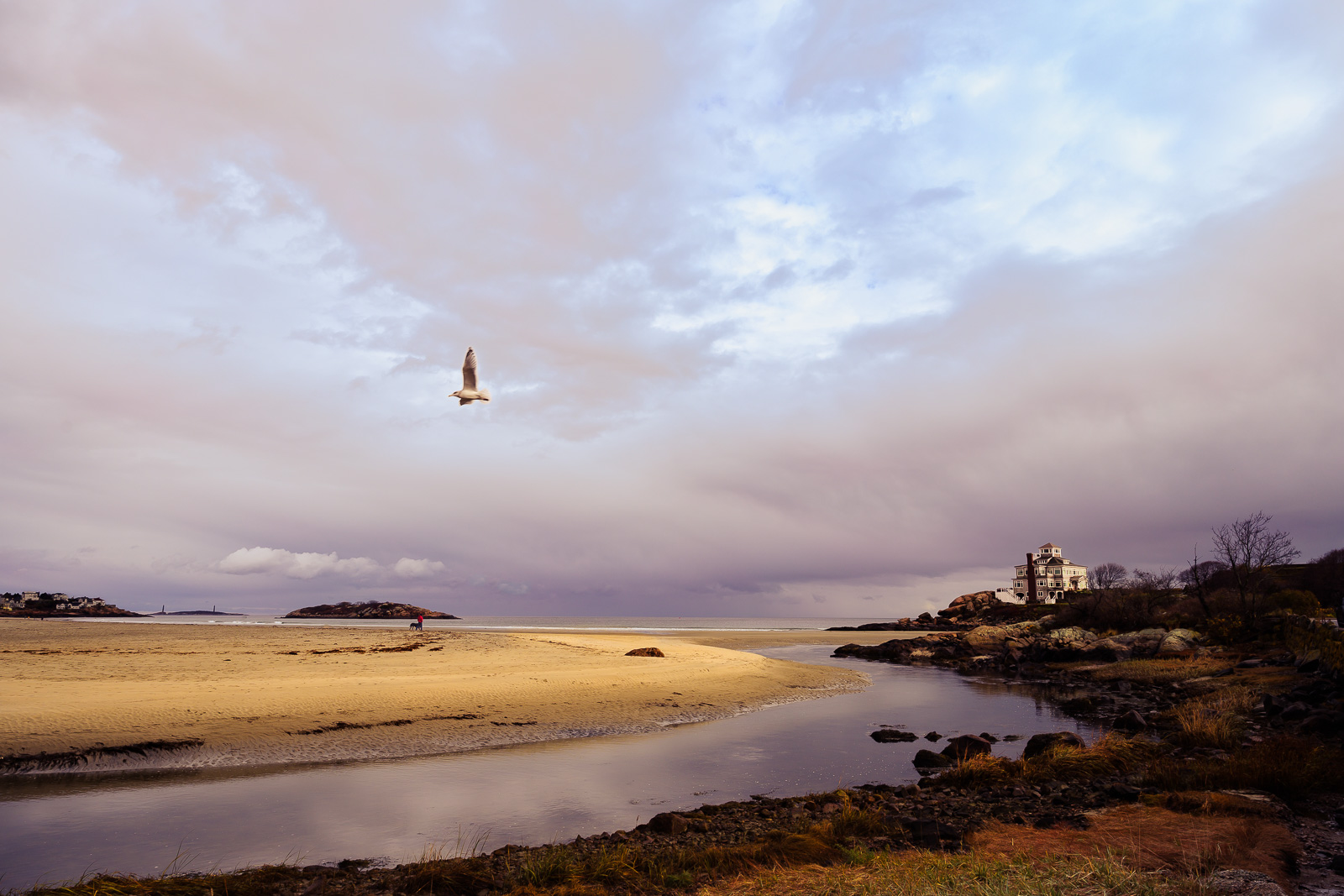 Sea- and cloud-scape